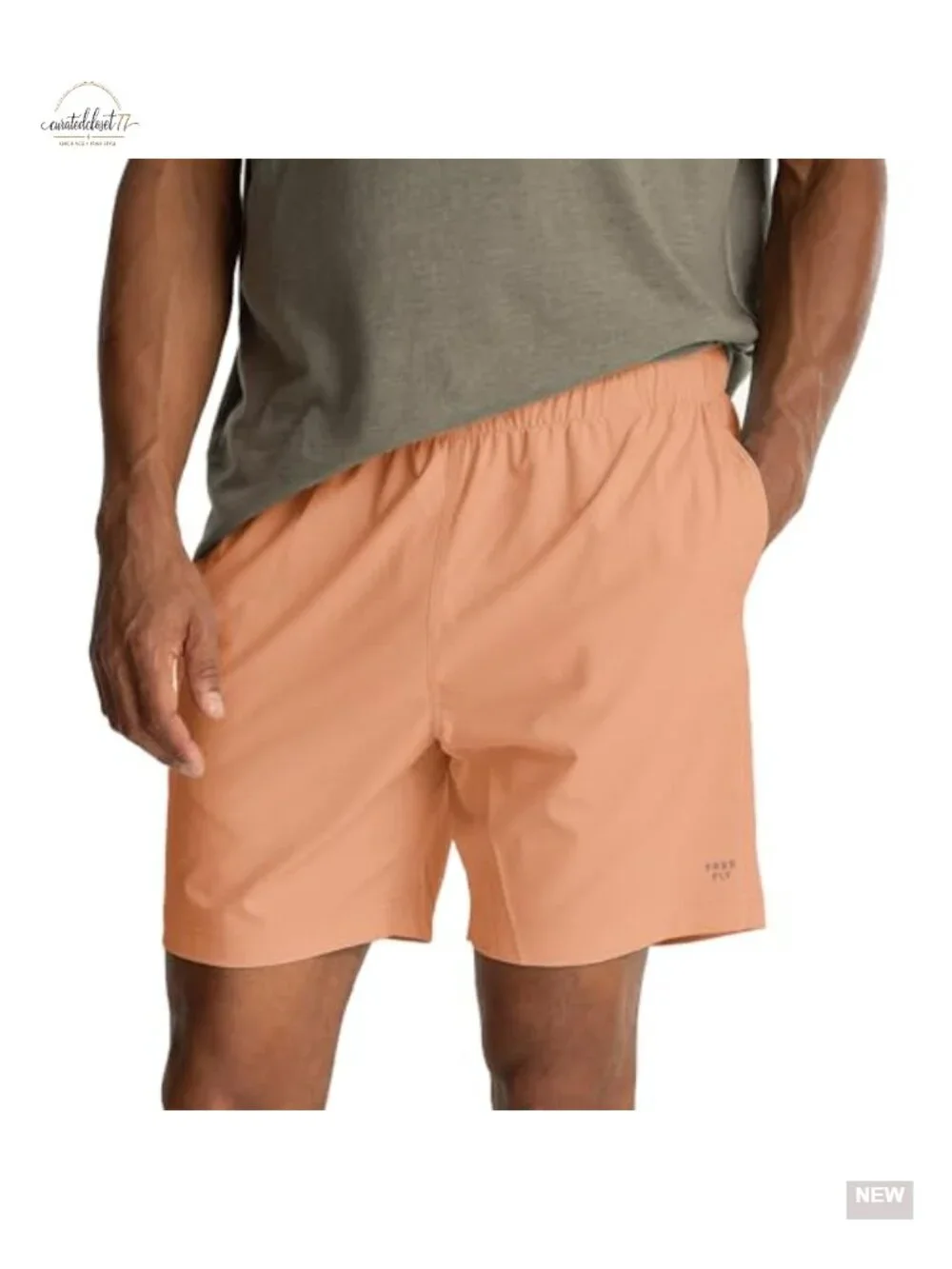 Men's Quick-Dry Lightweight Athletic Shorts with UPF 50+ Sun Protection